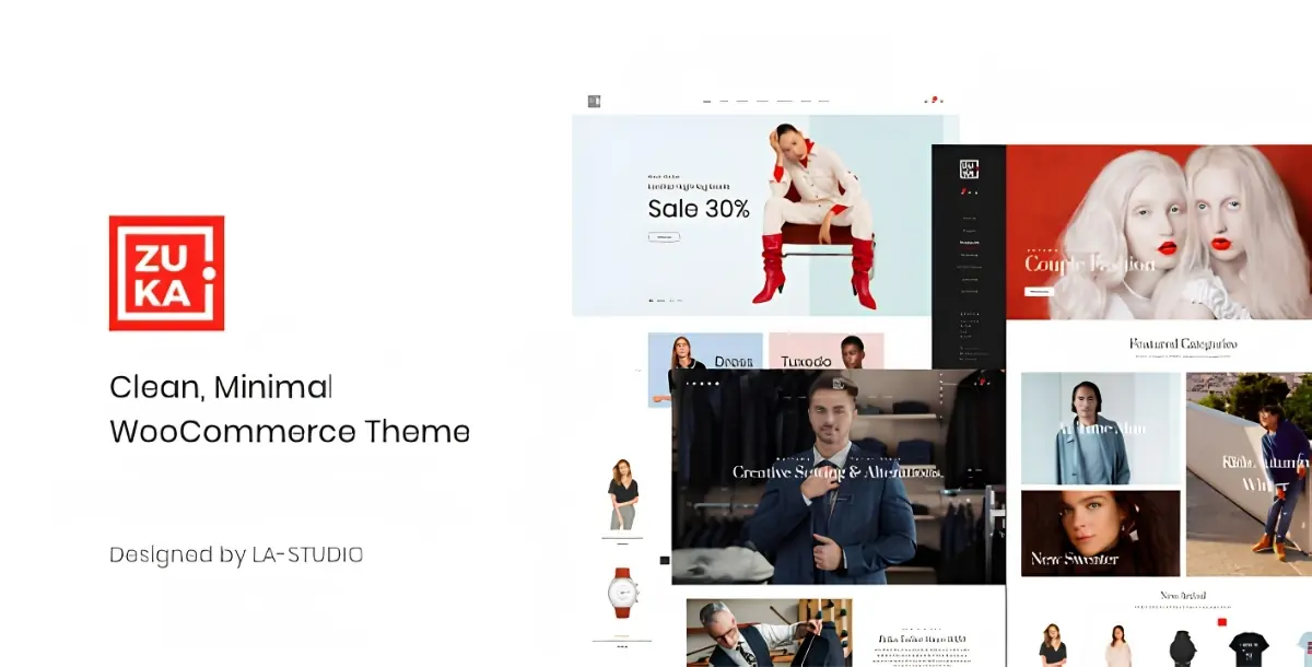 Zuka - Clean, Minimal WooCommerce Theme
